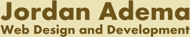 Jordan Adema Web Design and Development